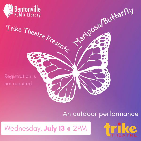 Image for event: Trike Theatre Presents: Mariposa / Butterfly